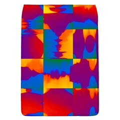 Gay Pride Rainbow Painted Abstract Squares Pattern Removable Flap Cover (s)