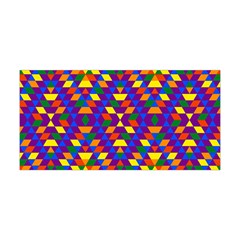 Gay Pride Geometric Diamond Pattern Yoga Headband