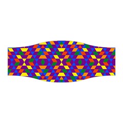 Gay Pride Geometric Diamond Pattern Stretchable Headband by VernenInk