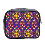 Gay Pride Geometric Diamond Pattern Mini Toiletries Bag (Two Sides) Back