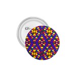 Gay Pride Geometric Diamond Pattern 1.75  Buttons Front