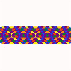 Gay Pride Geometric Diamond Pattern Large Bar Mats