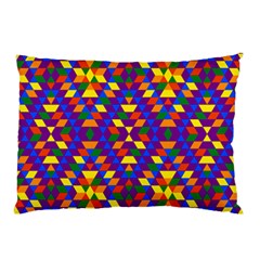 Gay Pride Geometric Diamond Pattern Pillow Case (two Sides)