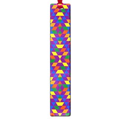 Gay Pride Geometric Diamond Pattern Large Book Marks