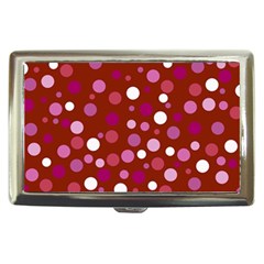 Lesbian Pride Flag Scattered Polka Dots Cigarette Money Case by VernenInk