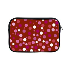 Lesbian Pride Flag Scattered Polka Dots Apple iPad Mini Zipper Cases