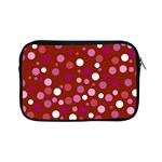 Lesbian Pride Flag Scattered Polka Dots Apple iPad Mini Zipper Cases Front