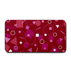 Lesbian Pride Flag Retro Shapes Pattern Medium Bar Mats by VernenInk