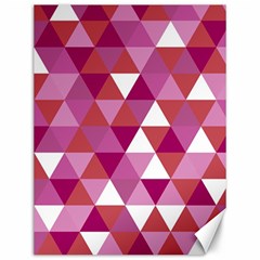 Lesbian Pride Alternating Triangles Canvas 12  X 16  by VernenInk