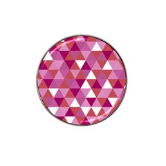 Lesbian Pride Alternating Triangles Hat Clip Ball Marker (4 Pack) by VernenInk