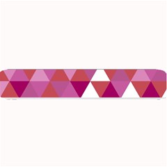 Lesbian Pride Alternating Triangles Small Bar Mats by VernenInk