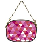 Lesbian Pride Alternating Triangles Chain Purse (Two Sides) Front