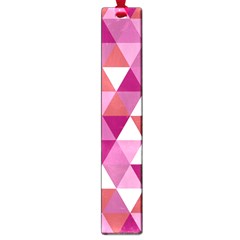 Lesbian Pride Alternating Triangles Large Book Marks by VernenInk