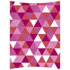 Lesbian Pride Alternating Triangles Back Support Cushion by VernenInk