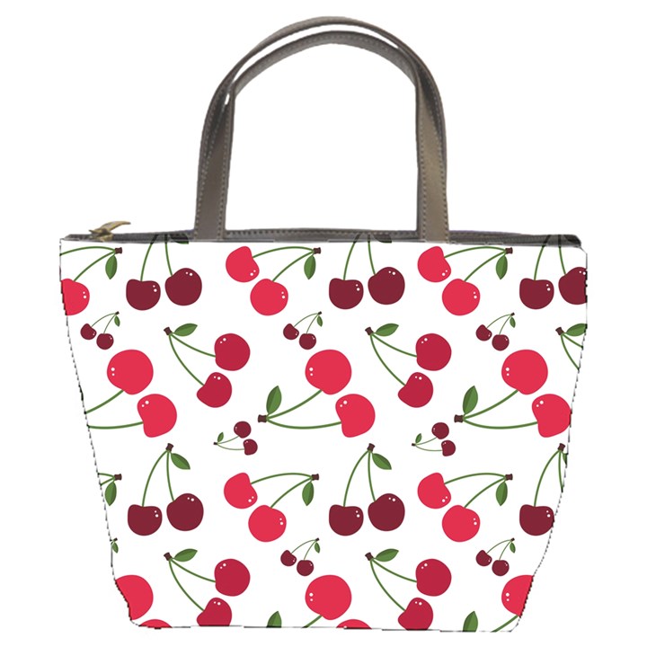 Cute cherry pattern Bucket Bag