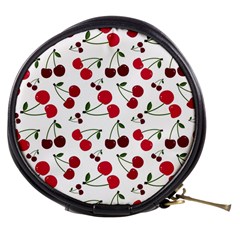 Cute Cherry Pattern Mini Makeup Bag by TastefulDesigns