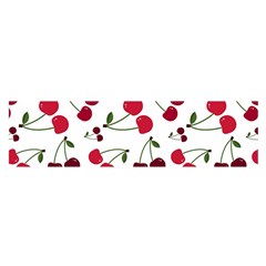 Cute Cherry Pattern Satin Scarf (oblong) by TastefulDesigns