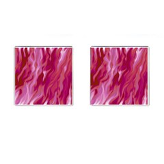 Lesbian Pride Abstract Smokey Shapes Cufflinks (square) by VernenInk