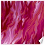 Lesbian Pride Abstract Smokey Shapes Canvas 16  x 16  15.2 x15.41  Canvas - 1