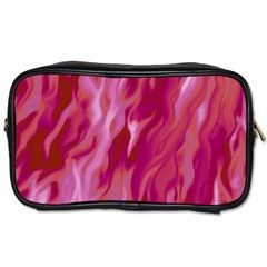 Lesbian Pride Abstract Smokey Shapes Toiletries Bag (one Side) by VernenInk