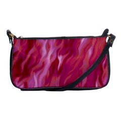 Lesbian Pride Abstract Smokey Shapes Shoulder Clutch Bag by VernenInk