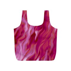 Lesbian Pride Abstract Smokey Shapes Full Print Recycle Bag (s) by VernenInk