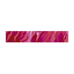 Lesbian Pride Abstract Smokey Shapes Flano Scarf (mini) by VernenInk