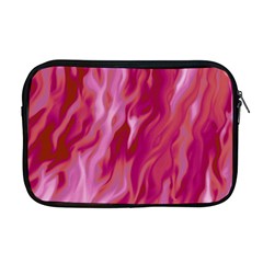 Lesbian Pride Abstract Smokey Shapes Apple Macbook Pro 17  Zipper Case by VernenInk