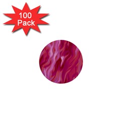 Lesbian Pride Abstract Smokey Shapes 1  Mini Buttons (100 Pack)  by VernenInk