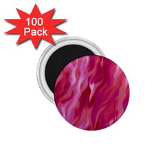 Lesbian Pride Abstract Smokey Shapes 1 75  Magnets (100 Pack)  by VernenInk