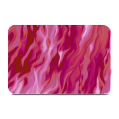 Lesbian Pride Abstract Smokey Shapes Plate Mats by VernenInk