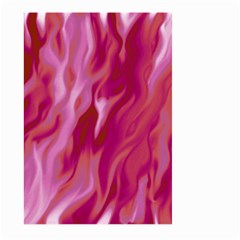 Lesbian Pride Abstract Smokey Shapes Large Garden Flag (two Sides) by VernenInk