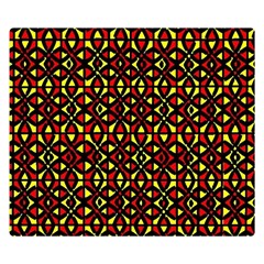 Rby-187 Double Sided Flano Blanket (small)  by ArtworkByPatrick