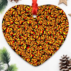 Rby-c-5-6 Heart Ornament (two Sides) by ArtworkByPatrick