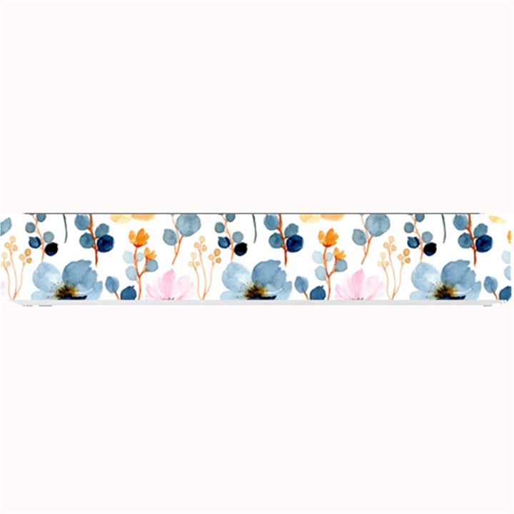 Watercolor Floral Seamless Pattern Small Bar Mats