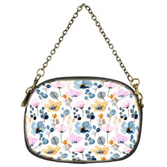 Watercolor Floral Seamless Pattern Chain Purse (one Side) by TastefulDesigns