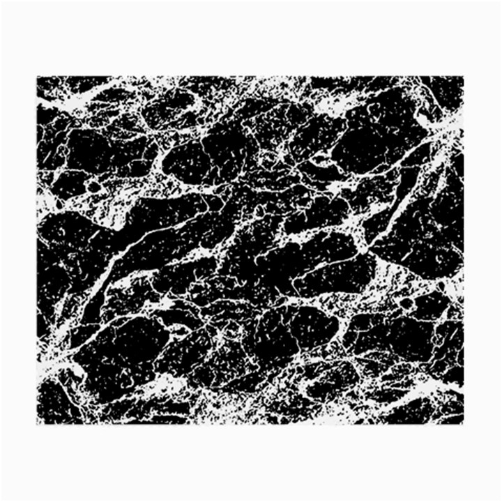 Black And White Abstract Textured Print Small Glasses Cloth