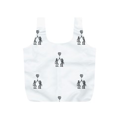 Love Symbol Drawing Full Print Recycle Bag (s)