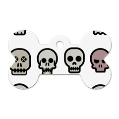 Avatar Emotions Icon Dog Tag Bone (one Side)