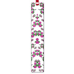 Sakura Blossoms On White Color Large Book Marks by pepitasart