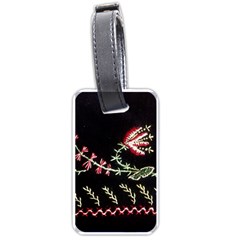 Peace Flower Luggage Tag (one Side) by DeneWestUK