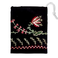 Peace Flower Drawstring Pouch (4xl)