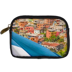 Santa Ana Hill, Guayaquil Ecuador Digital Camera Leather Case by dflcprintsclothing