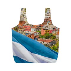 Santa Ana Hill, Guayaquil Ecuador Full Print Recycle Bag (m) by dflcprintsclothing