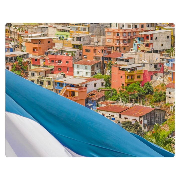 Santa Ana Hill, Guayaquil Ecuador Double Sided Flano Blanket (Medium) 