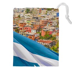 Santa Ana Hill, Guayaquil Ecuador Drawstring Pouch (5xl) by dflcprintsclothing