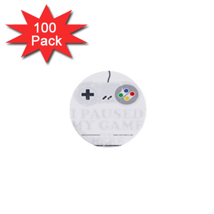 Ipaused2 1  Mini Buttons (100 pack) 