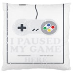 Ipaused2 Standard Flano Cushion Case (Two Sides) Back