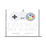 I Had to Pause My Game to Be Here Plate Mats 18 x12  Plate Mat