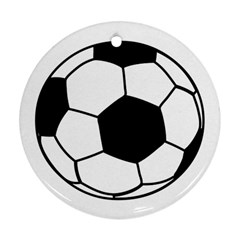 Soccer Lovers Gift Ornament (round) by ChezDeesTees